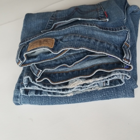 Levi 505 Straight Leg Stretch - Sz 10 - Picture 4 of 4